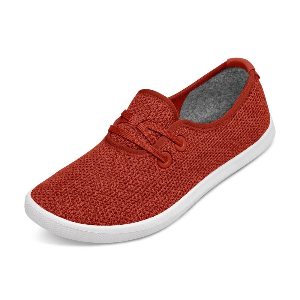 Allbirds Men's Tree Skippers - Boat Shoes Red - BDL309586